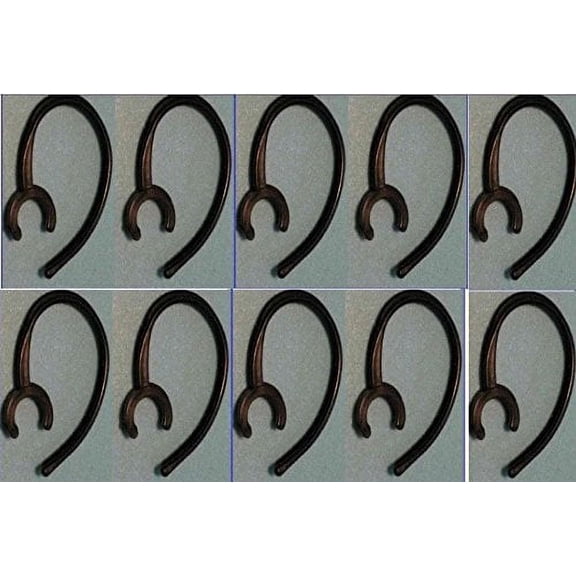 10 No-break Replacement Ear Hook Compatiblity: Samsung HM6000 HM1300 HM1900 for Bluetooth Headsets +Raspberry Earhook