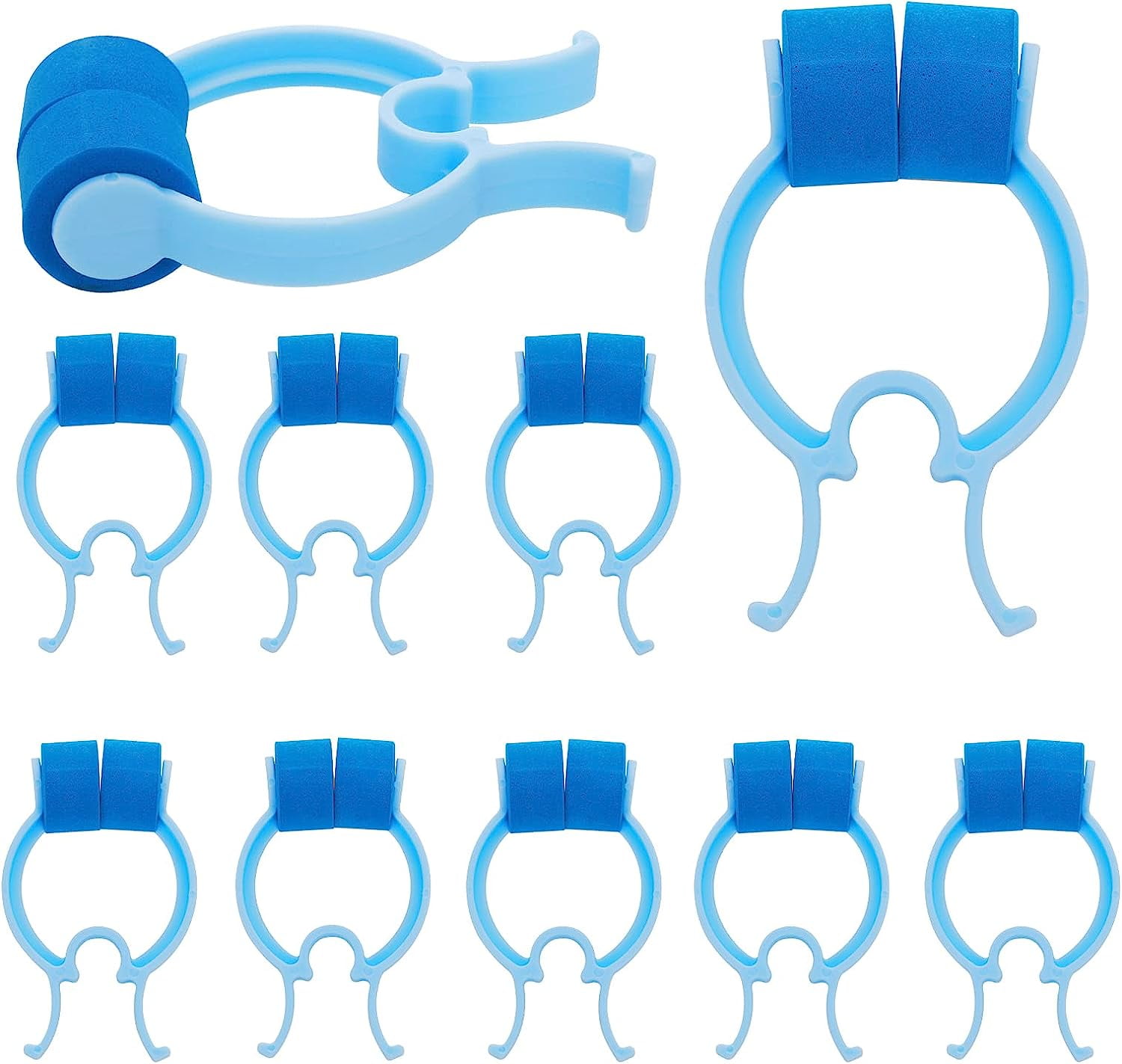10 Nose Stop Clips Swimming Nose Clips for Adults and Kids