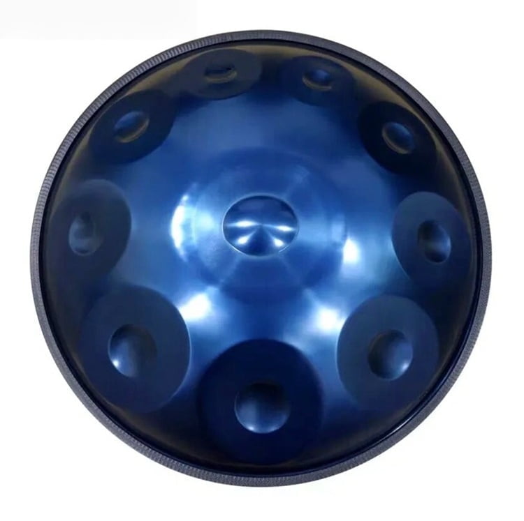 10-Note Blue Handpan (Beginner-Friendly) – Perfect for Meditation, Relaxation, Daily Practice & Holiday Ambiance