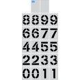 thumbnail image 1 of 10" Number Stencil Kits Parking Lot stencil Pavement Marking stencil Size: .125, # Of Pieces: 22, 1 of 1