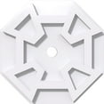 thumbnail image 1 of 10"OD x 1"ID x 3 1/2"C x 1"P Logan Architectural Grade PVC Contemporary Ceiling Medallion, 1 of 11