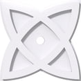thumbnail image 1 of 10"OD x 1"ID x 3 3/4"C x 1"P Cosmo Architectural Grade PVC Contemporary Ceiling Medallion, 1 of 11