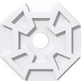 thumbnail image 1 of 10"OD x 2"ID x 3 1/2"C x 1"P Logan Architectural Grade PVC Contemporary Ceiling Medallion, 1 of 11