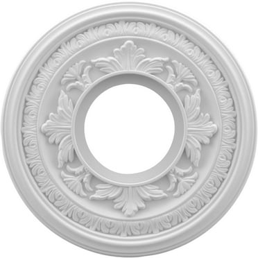 10"OD x 3 1/2"ID x 3/4"P Baltimore Thermoformed PVC Ceiling Medallion (Fits Canopies up to 4 1/4")