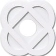 thumbnail image 1 of 10"OD x 3"ID x 4"C x 1"P Charlotte Architectural Grade PVC Contemporary Ceiling Medallion, 1 of 11