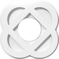 thumbnail image 1 of 10"OD x 4"ID x 4"C x 1"P Charlotte Architectural Grade PVC Contemporary Ceiling Medallion, 1 of 11
