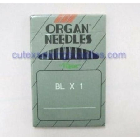 10 ORGAN BLX1 Overlock Serger Sewing Needles Babylock-Size 12