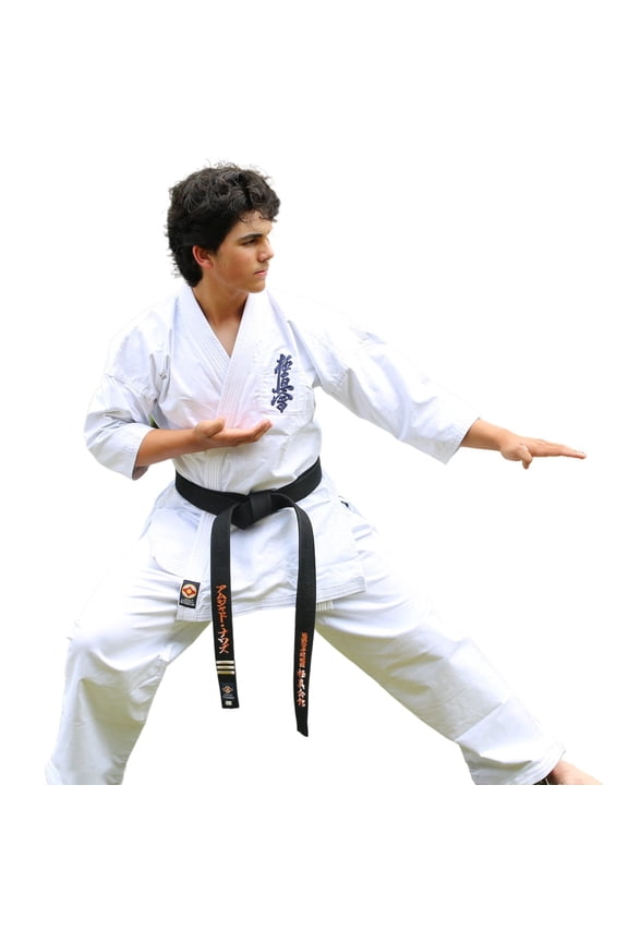 10oz Kyokushin Karate Uniform Kids gi & Adult Martial Arts uniform Unisex Karate Gi White Color Size 0-7