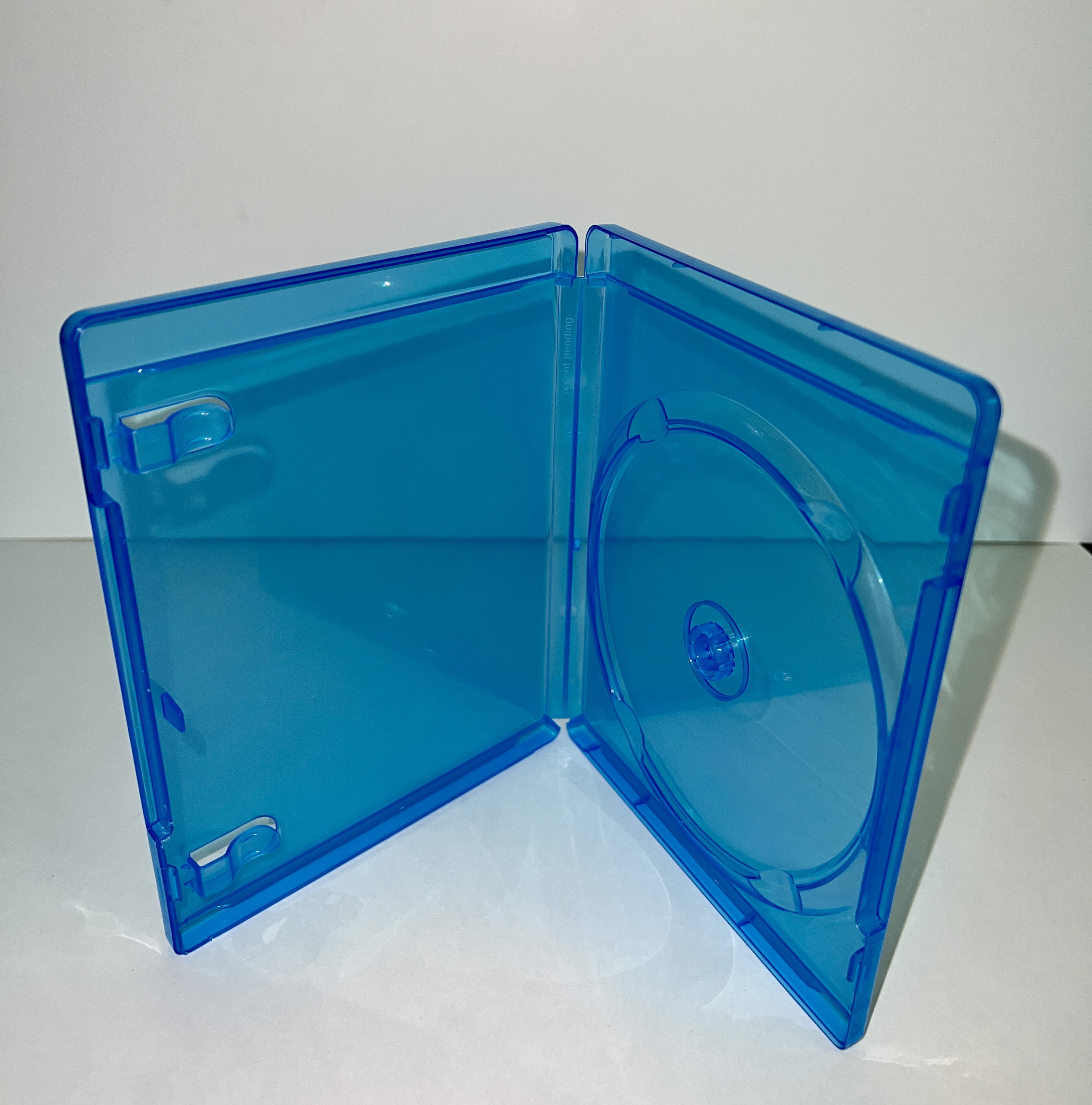 10 Original Scanavo 14mm Single Blue Blu-Ray DVD Case, AMZ