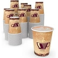 thumbnail image 1 of 10 Oz Coffee Cups Disposable Coffee Cups 10 Oz (50 Pack) - To Go Paper Coffee Cups Drinking Cups For Hot and Cold Beverages, Coffee, Tea, Hot Chocolate, Water Cups, Juice - Paper Cups For Coffee, 1 of 7
