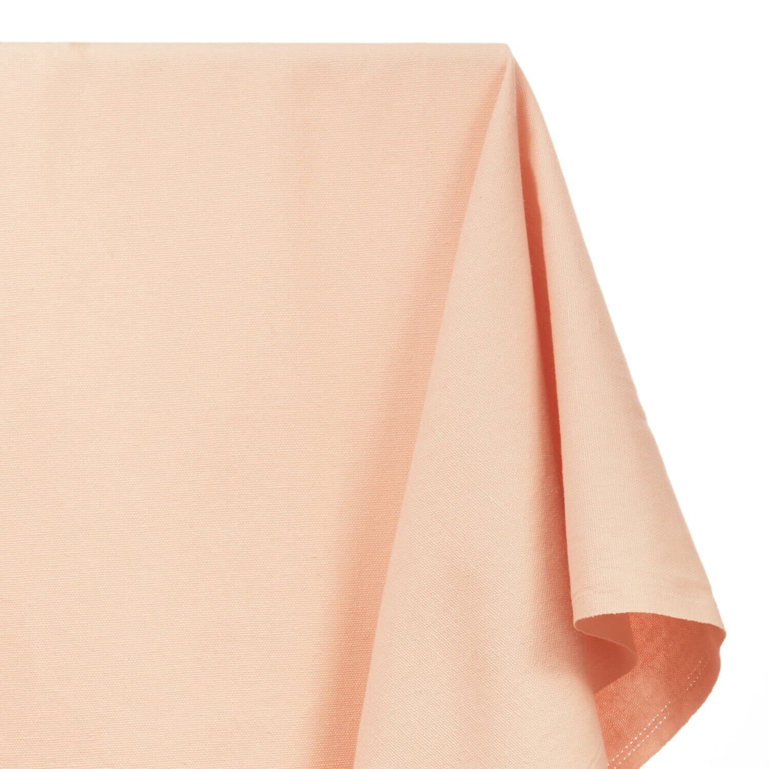 10 Oz Cotton Duck Canvas Hypoallergenic Medium Weight Fabric By The Yard For Sewing Accessories & Upholstery - Blush (5 Yards)