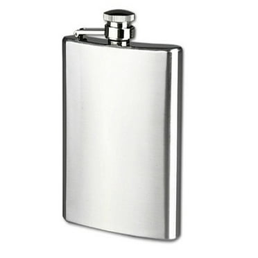 10 Oz Flask Stainless Steel Hip Flasks Lightweight Portable Drinking Flasks Leak Proof Cap Camping and Hiking Stainless Steel Pocket Hip Flask Whiskey Liquor