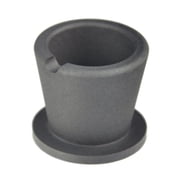 10 Oz Gold Melting Graphite Crucible Cup with Base Jewelry Making Precious Metal Silver Casting Pouring Tool - CRU-0003