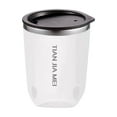 thumbnail image 1 of 10 Oz Lidded Water Cup, Stainless Steel Vacuum Insulated Tumbler, for Home, Kitchen, and Outdoor Use, Keeps Cold and Hot Drinks, Simple Solid Color Design,White, 1 of 2