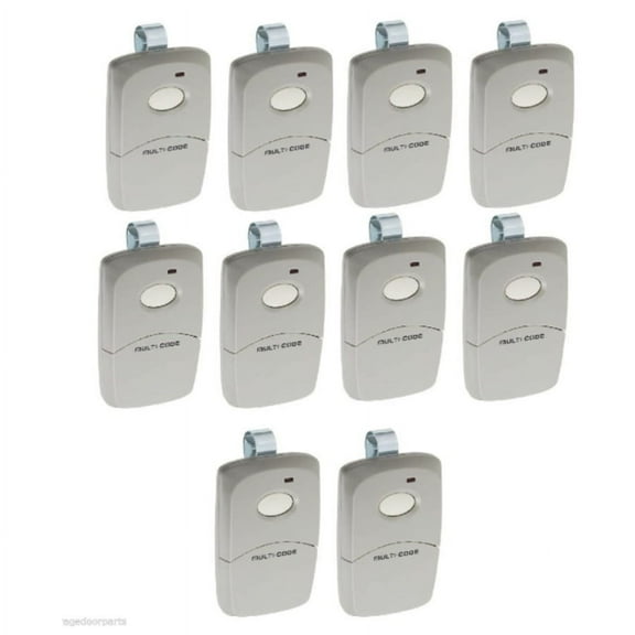 10 PACK 3089 Linear Multi-Code Remote Multicode 308911 OEM MCS308911 300mhz 1BTN Transmitter Gate Garage Opener