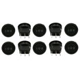 thumbnail image 1 of 10 PACK 6A 250V 10A 125V ON/OFF/ON 3 POSITION MINI ROUND ROCKER SWITCH 12V SPDT, 1 of 3