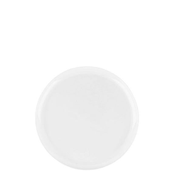 (10 PACK) EcoQuality 6.3" inch White Round Plastic Plates - Disposable China Like Party Plates, Heavy Duty Dessert Plates, Salad Plate, Dessert, Wedding, Baby Showers, Receptions,Serveware