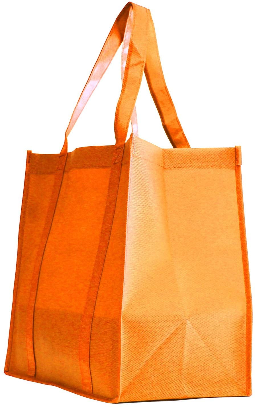 The Home Depot 7.25 in. Orange Reusable Shopping Bag HDRUBAG-TH - The Home  Depot