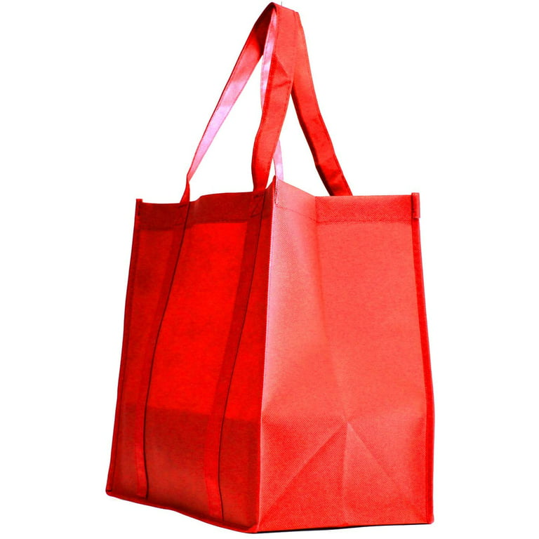 9×12 Red Plastic Bags (1,000 pcs.)