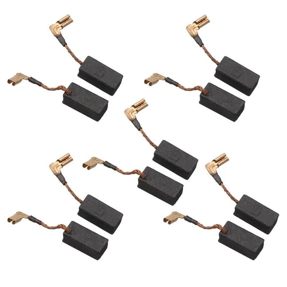 10 PACK N097696 Carbon Brushes for DWE4120 DWE4011 Grinder Motor Replacement Parts Power Tools Spare Accessories Set,10* Carbon Brushes,Photo Color