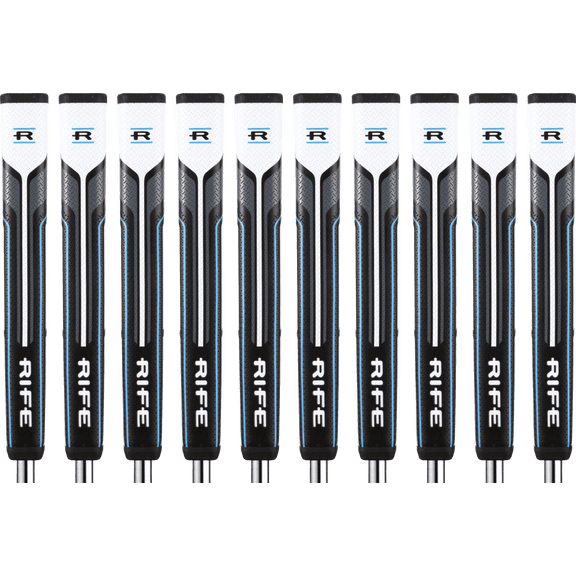 10 PACK Rife RG 4.0 Golf Putter Grip Set