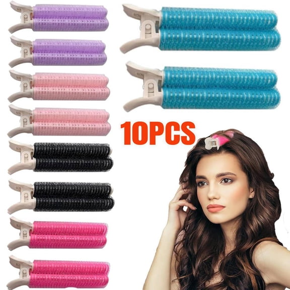 10 PACK Volumizing Hair Roller Clips for Women - Root Lift Clips for Instant Fluffy Volume,Quick Hair Styling Tools (Multicolor )