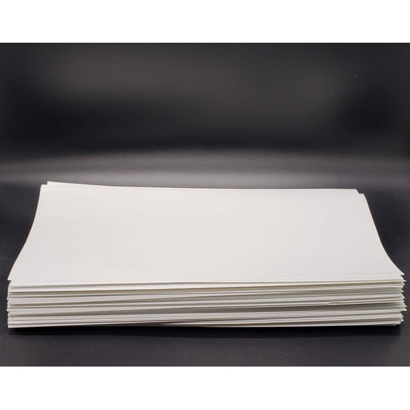 10 PACK White Shrink Wrap with perforation for 20oz Tapered and Straight Skinny Sublimation Tumblers