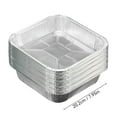 thumbnail image 1 of 10-PANS Large Size Disposable Aluminum Foil Broiler Baking Pans Grill Liners,A, 1 of 5
