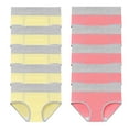 thumbnail image 1 of 10 PC Women's Cotton Underwear High Waist Elastic Panties Menstrual Leak Proof Briefs Soft Breathable Physiological Underpants, 1 of 4
