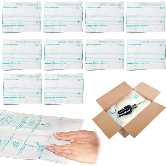 10 PCS 14"x16" Expanding Packing Foam for Shipping PC/Electronic Components/Equipment/Fragile Items, Rapid Expansion, Stable & Secure, Easy to Use - Essential for Moving