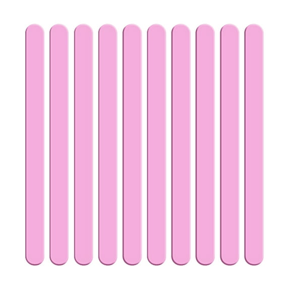 10 PCS 24 Cavity Ice Cream Sticks, 4.5 Inch Colored Food Grade Acrylic Popsicle Sticks - Great for Party DIY Craft Creative Designs and Children Education