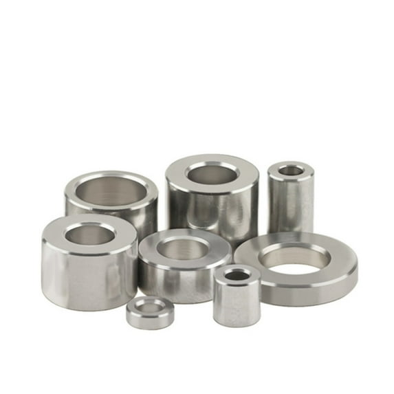 (10 PCS) 304 Stainless Steel Thickened Gasket Sleeve, Inner Diameter 4.2mm, 8mm outer diameter, thickness 14mm.