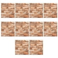 thumbnail image 1 of 10 PCS 3D Self-adhesive Tile Stone BriFor CK Wall StiFor CKer Soft Foam Panels, 1 of 8