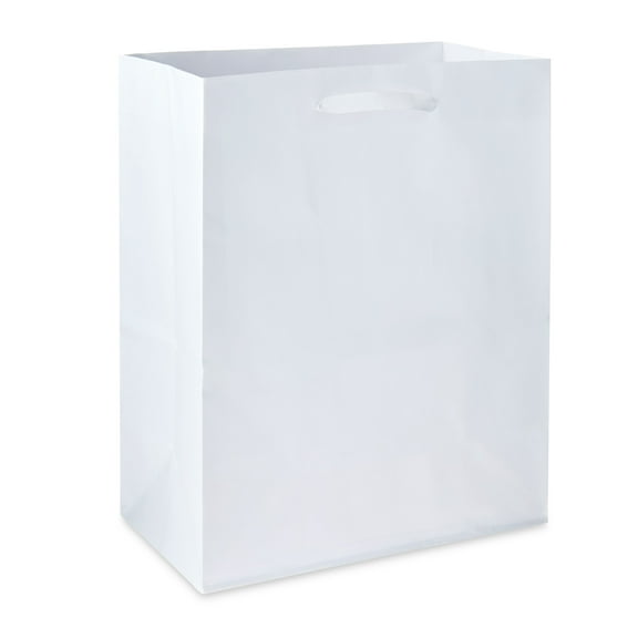 Hello Hobby Large White Paper Bags, 8" x 10", 13 Count