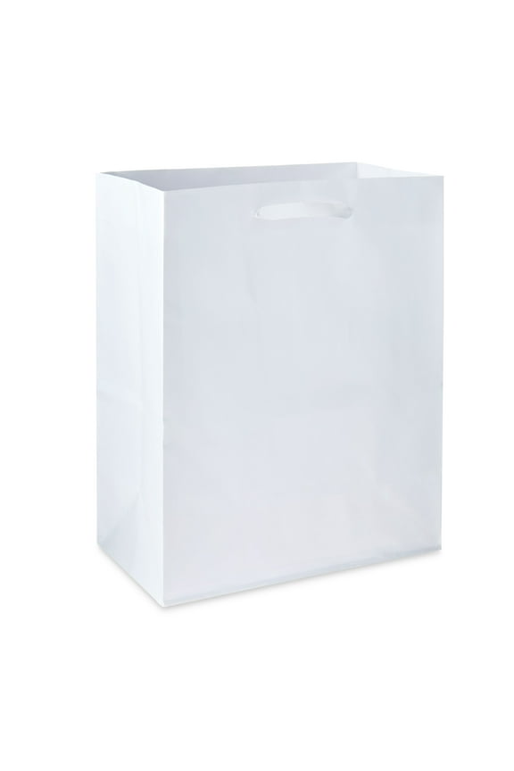 Large White Paper Bags, 8" x 10", 13 Count