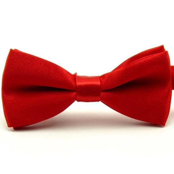 10 PCS Baby Boy Kid Satin Pre Tied Bowtie Wedding Party Tuxedo Bow Tie Necktie