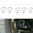 thumbnail image 1 of 10 PCS CV Boot Clips Kit Stainless Steel Axle CV Joint Crimp Clamp Universal Set, 1 of 6