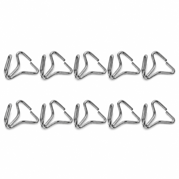 10 PCS Car Seat Cover Hooks, Metal Seat Cushion Locking Clip Headrest Cover Fixing Hanger Fastener, Vehicle Seats Mat Pad Hanger Hook Installation Replacement for Most Cars SUVs