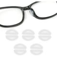 thumbnail image 1 of 10 PCS Clear Silicone Air Bag Eyeglass Nose Pads for Glasses Comfort, 3 mm Adhesive Eye Glasses Nose Pads Non Slip Anti Slip Nose Pieces for Sunglasses Plastic Frame Glasses Replacement, 1 of 7