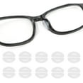 thumbnail image 1 of 10 PCS Clear Silicone Air Bag Eyeglass Nose Pads for Glasses Comfort, 3 mm Adhesive Eye Glasses Nose Pads Non Slip Anti Slip Nose Pieces for Sunglasses Plastic Frame Glasses Replacement, 1 of 8