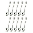 thumbnail image 1 of 10 PCS Condiment Spoons Stainless Steel Mini 3 Inches Cute Small Silver Tiny Spoon for Powder Spices Jars, 1 of 4