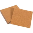 thumbnail image 1 of 10 PCS Cork Sheets for Crafts Square Board Tiles Heat Resistant, 1 of 8