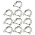 thumbnail image 1 of 10PCS Zinc Alloy Detachable D Rings DIY Shackle Key Holder Strap Clip Replacement, 1 of 6