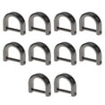 thumbnail image 1 of D Rings with Closing Screw Shackle Key Holder for Bag Use Black Zinc Alloy 10PCS, 1 of 6