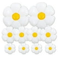 thumbnail image 1 of 10 PCS Daisy Balloons White Daisy Flower Balloons Party Decorations Balloon Birthday Wedding Baby Shower Party Decorations Supplies, 1 of 5
