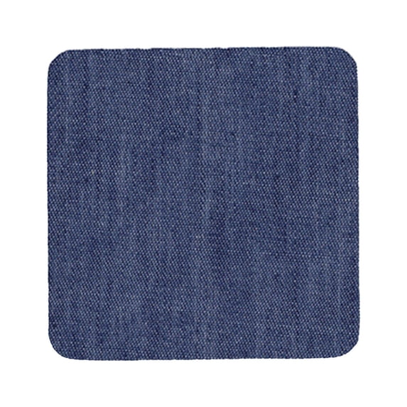 10 PCS Denim Self Adhesive Patches, Inside and Outside Iron On Patches,Premium Jean Patches for Inside Jeans & Clothing Repair for Jeans Jacket Denim Mending and Decorating,2.95x2.95 inch (Blue)