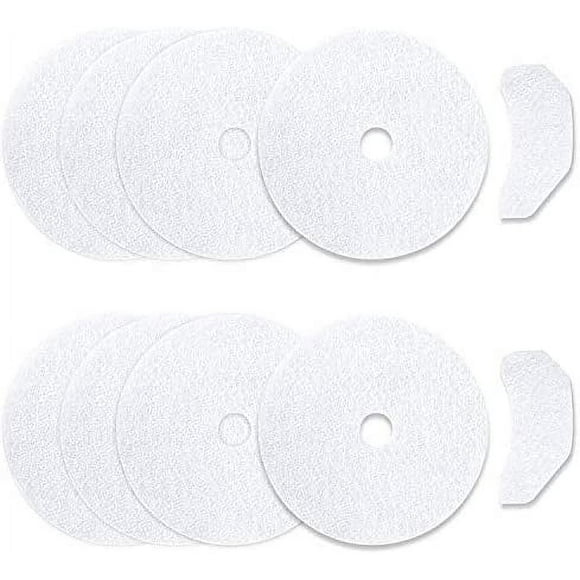 10 PCS Dryer Exhaust Filter for Panda Dryer Filter-365 days QA-Universal Lint Filter Cloth Dryer Replacement Include 8 Exhaust Filters & 2 Air Intake Filters for Magic Chef/Son ya-BY