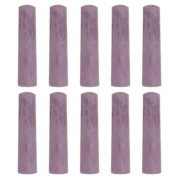 10 PCS Dustless Chalk, Dark Purple Sidewalk Chalk Large Solid Huge Washable Street Chalk for Outdoor Adults Painting Graffiti Art