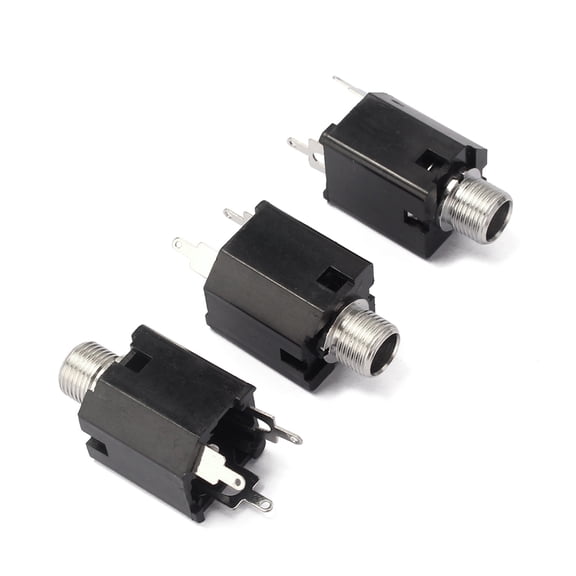 10 PCS Guitar Mono Jack Acoustic Guitar Jack Electric Guitar Jack Guitar Plug Guitar Endpin Jack Guitar Jack Socket