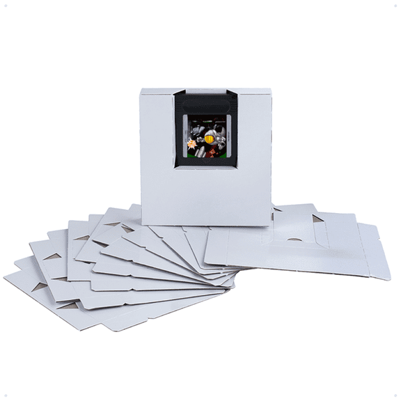 10 PCS Inner Inlay Insert Tray for GBC Game Cartridge, Carton Replacement for Nintendo Gameboy & Gameboy Color GBC Game Cartridge US Version, Cardboard Inner Inlay Insert Tray